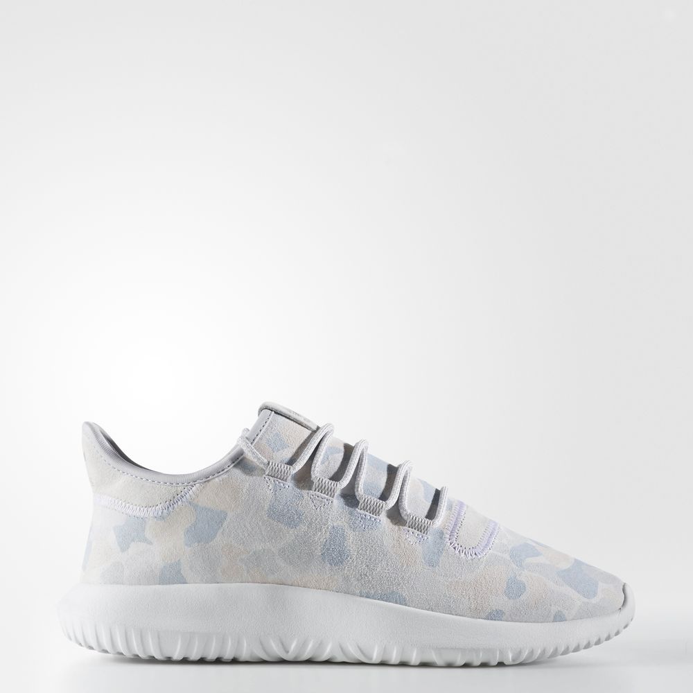 Adidas Tubular Shadow - Originals γυναικεια - Ασπρα/Γκρι/Ασπρα,Μέγεθος: EU 36 – 54 2/3 (268OKDTB)